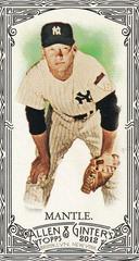 Mickey Mantle [Mini Black Border] Baseball Cards 2012 Topps Allen & Ginter Prices