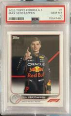 Max Verstappen #1 Racing Cards 2022 Topps Formula 1 Prices
