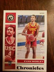 Evan Mobley #2 Basketball Cards 2021 Panini Chronicles Draft Picks Prices