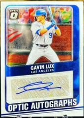 Gavin Lux #OA-GL Baseball Cards 2021 Panini Donruss Optic Autographs Prices