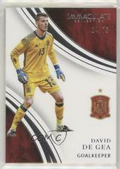 David de Gea Soccer Cards 2017 Panini Immaculate Prices