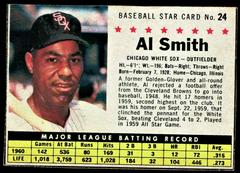Al Smith [Hand Cut] Baseball Cards 1961 Post Cereal Prices
