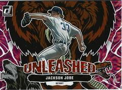 Jackson Jobe [Pink Fireworks] #U13 Baseball Cards 2023 Panini Donruss Unleashed Prices
