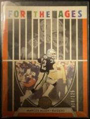 Marcus Allen [Orange] Football Cards 2022 Panini Legacy For the Ages Prices