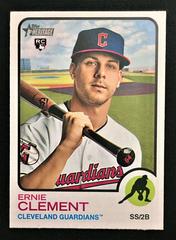 Ernie Clement #277 Baseball Cards 2022 Topps Heritage Prices