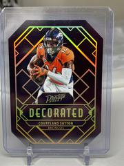 Courtland Sutton #D-9 Football Cards 2023 Panini Prestige Decorated Prices