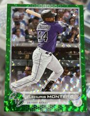 Elehuris Montero [Green Foil] #US110 Baseball Cards 2022 Topps Update Prices