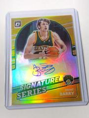 Brent Barry [Gold] #SS-BBR Basketball Cards 2021 Panini Donruss Optic Signature Series Prices