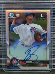 Adbert Alzolay [Refractor] #CPA-AA Baseball Cards 2018 Bowman Chrome Prospects Autographs Prices
