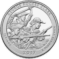 2017 D [GEORGE ROGERS CLARK] Coins America the Beautiful Quarter Prices