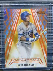 Cody Bellinger [Orange] Baseball Cards 2018 Stadium Club Beam Team Prices
