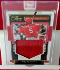 Albert Pujols [Gold] #JS-AP Baseball Cards 2022 Panini Three and Two Jumbo Swatches Prices