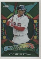 Mookie Betts [Green Refractor] #FS-14 Baseball Cards 2016 Topps Chrome Future Stars Prices