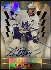 Auston Matthews [Autograph] Hockey Cards 2021 SP Game Used Purity Prices