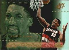 Scottie Pippen Basketball Cards 2000 Spx Spxtreme Prices