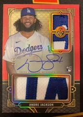 Andre Jackson Baseball Cards 2022 Topps Triple Threads Rookie Autographs Prices
