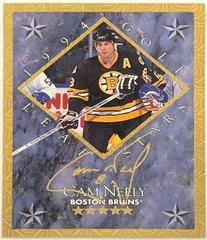 Cam Neely, Mikael Renberg #9 Hockey Cards 1994 Leaf Gold Stars Prices