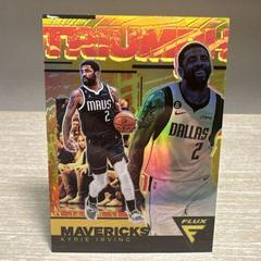 Kyrie Irving [Gold] #10 Basketball Cards 2022 Panini Flux Triumph Prices