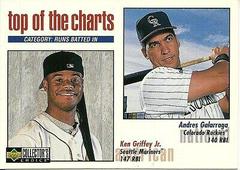 Andres Galarraga, Ken Griffey Jr. [Home Plate Hologram] #255 Baseball Cards 1998 Collector's Choice Prices