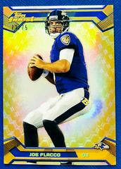 Joe Flacco [Gold Refractor] #1 Football Cards 2013 Topps Finest Prices
