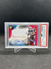 Christian McCaffrey [Patch Autograph Red] #111 Football Cards 2017 Panini Origins Prices