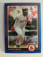 David Ortiz [Blue Refractor] #22 Baseball Cards 2010 Bowman Chrome Prices
