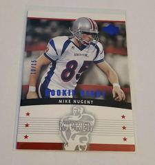 Mike Nugent [Blue] Football Cards 2005 Upper Deck Rookie Debut Prices