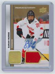 Sarah Nurse [Signature] #55 Hockey Cards 2023 Upper Deck Team Canada Juniors Prices