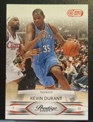 Kevin Durant [Bonus Points Green] #73 Basketball Cards 2009 Panini Prestige Prices