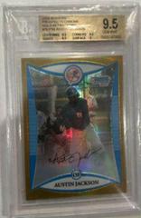 Austin Jackson [Gold Refractor] #BCP50 Baseball Cards 2008 Bowman Chrome Prospects Prices