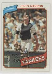 Jerry Narron #16 Baseball Cards 1980 Topps Prices