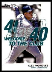 Alex Rodriguez #WC-4 Baseball Cards 2023 Topps Welcome to the Club Prices