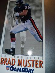 Brad Muster #342 Football Cards 1992 Fleer Gameday Prices