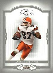 Andre Davis #22 Football Cards 2004 Panini Donruss Classics Prices