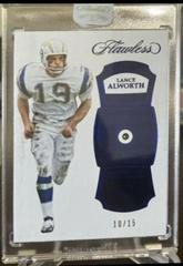 Lance Alworth [Sapphire] #119 Football Cards 2017 Panini Flawless Prices