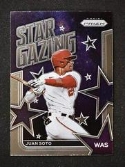 Juan Soto #SG-10 Baseball Cards 2022 Panini Prizm Star Gazing Prices