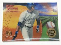 Bernie Williams [Artist’s Proof] #27 Baseball Cards 1995 Sportflix UC3 Prices