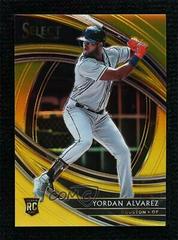 Yordan Alvarez [Gold] Baseball Cards 2020 Panini Select Prices