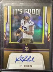 Kyle Rudolph #IG-KR Football Cards 2023 Panini Score It's Good Autographs Prices