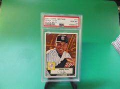 Derek Jeter [Black Back] #11 Baseball Cards 2001 Topps Heritage Prices