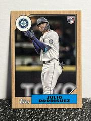 Julio Rodriguez #78B-38 Baseball Cards 2022 Topps Mini 1987 Prices