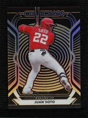 Juan Soto [Electric Etch Yellow] #37 Baseball Cards 2021 Panini Chronicles Obsidian Prices