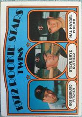 Twins Rookies [B. Gebhard, S. Brye, H. Haydel] #28 Baseball Cards 1972 Topps Prices