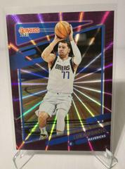 Luka Doncic [Purple Laser] Basketball Cards 2021 Panini Donruss Prices