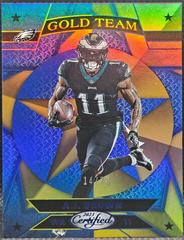 A. J. Brown [Blue] #GT-14 Football Cards 2023 Panini Certified Gold Team Prices