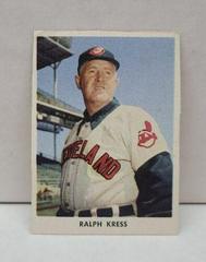 Ralph Kress [Cleveland Indians] Baseball Cards 1955 Golden Stamps Prices