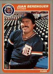 Juan Berenguer #2 Baseball Cards 1985 Fleer Prices