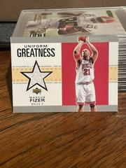 Marcus Fizer Basketball Cards 2002 Upper Deck Authentics Uniform Greatness Prices
