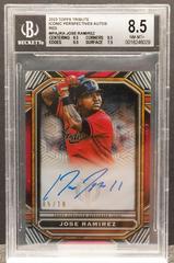 Jose Ramirez [Red] #IPA-JRA Baseball Cards 2023 Topps Tribute Iconic Perspectives Autographs Prices