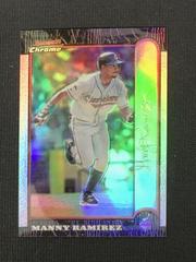Manny Ramirez [Refractor] #35 Baseball Cards 1999 Bowman Chrome Gold Prices